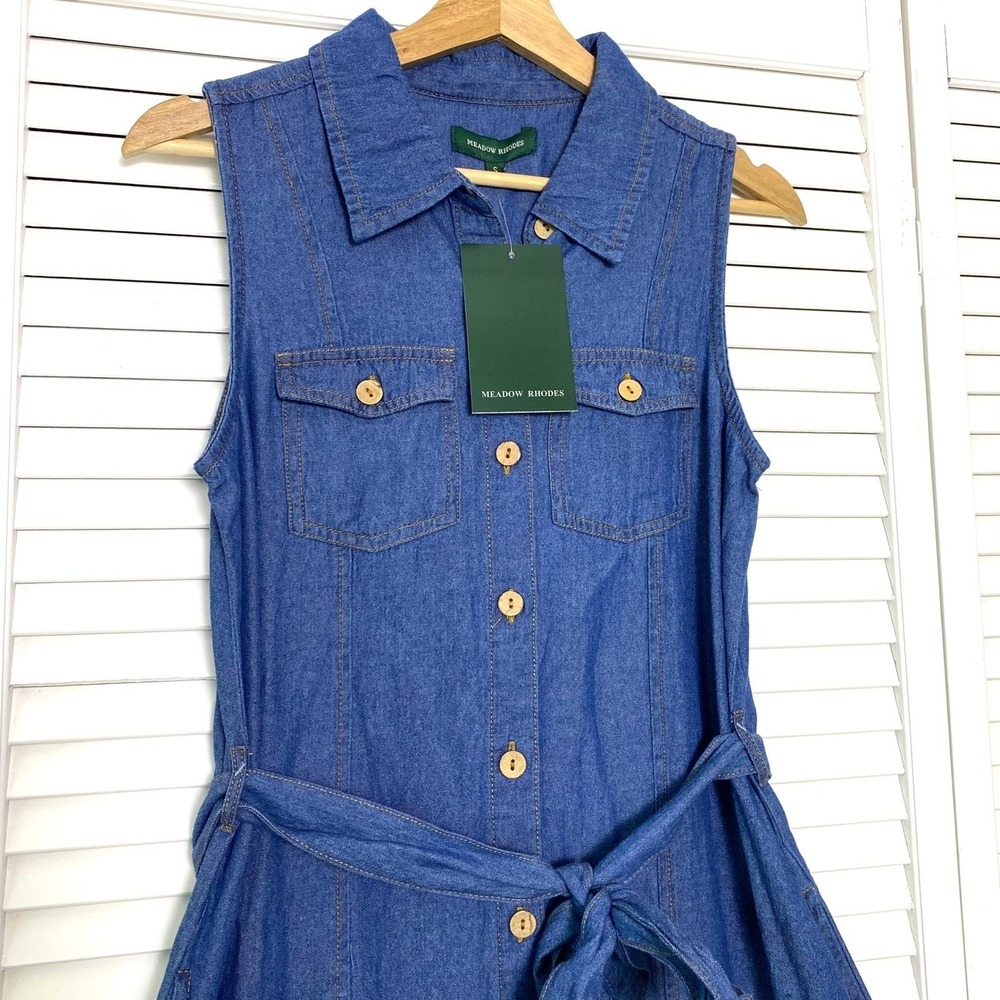 Anthropologie Meadow Rhodes Small Maxi Dress Cottage Romantic Coquette Feminine - Picture 3 of 7